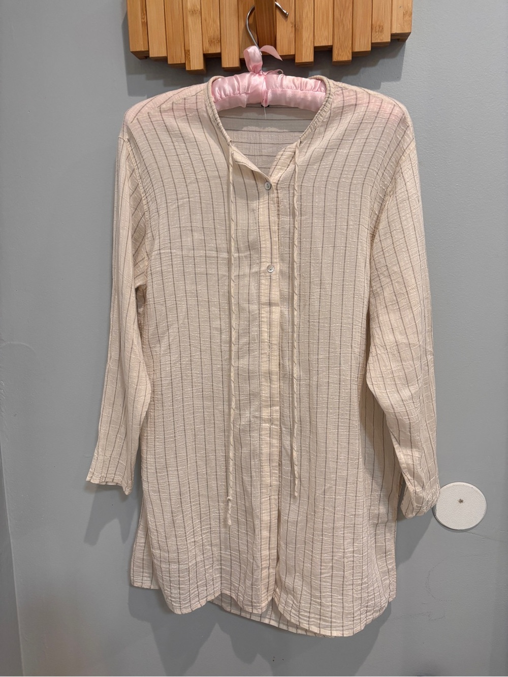Massimo Dutti Women's Cream Blouse Size XS/S Liocel and Silk